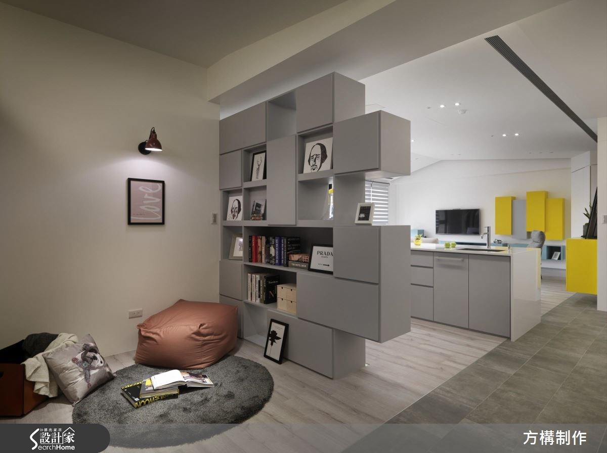 62坪新成屋(5年以下)＿北歐風書房案例圖片＿方構制作空間設計＿方構_06之16