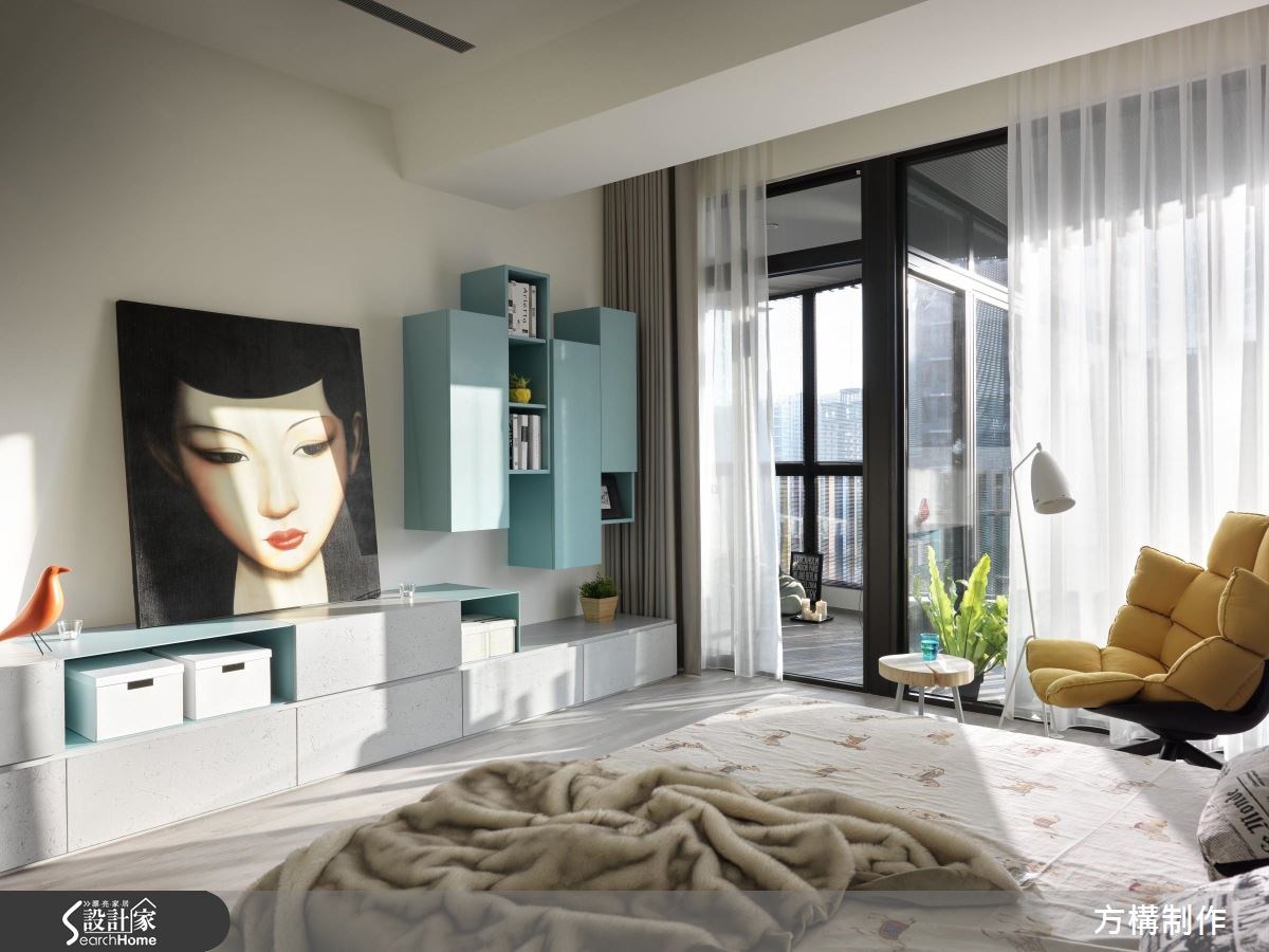 62坪新成屋(5年以下)＿北歐風臥室案例圖片＿方構制作空間設計＿方構_06之21