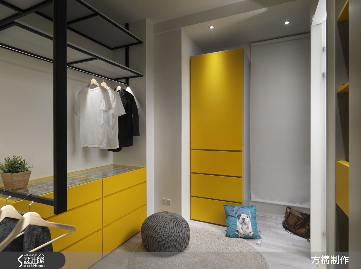 62坪新成屋(5年以下)＿北歐風更衣間案例圖片＿方構制作空間設計＿方構_06之29