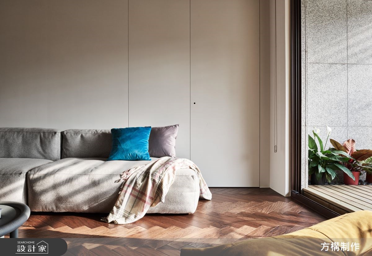 40坪中古屋(5~15年)＿北歐風客廳案例圖片＿方構制作空間設計＿方構_08之3