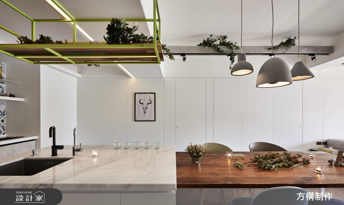 40坪中古屋(5~15年)＿北歐風餐廳案例圖片＿方構制作空間設計＿方構_08之15