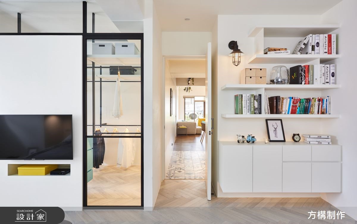 40坪中古屋(5~15年)＿北歐風臥室案例圖片＿方構制作空間設計＿方構_08之19