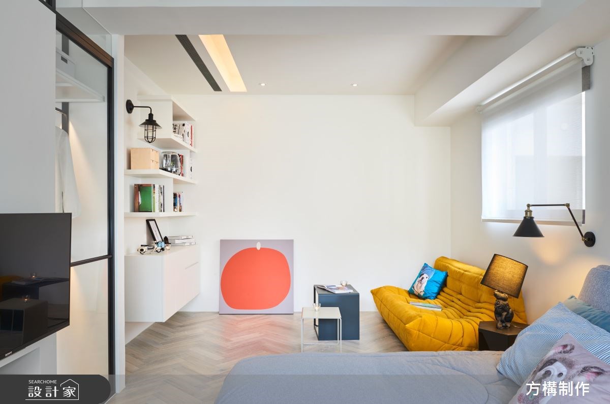 40坪中古屋(5~15年)＿北歐風臥室案例圖片＿方構制作空間設計＿方構_08之20