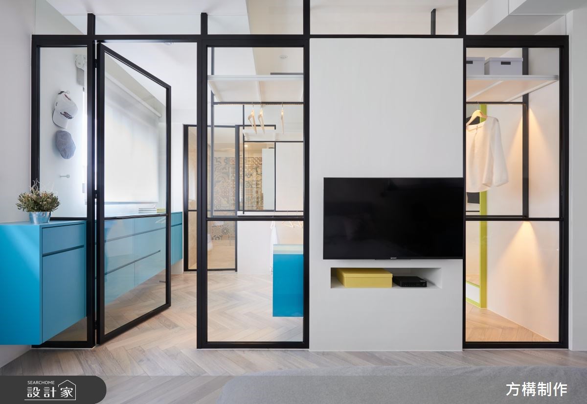 40坪中古屋(5~15年)＿北歐風臥室案例圖片＿方構制作空間設計＿方構_08之25