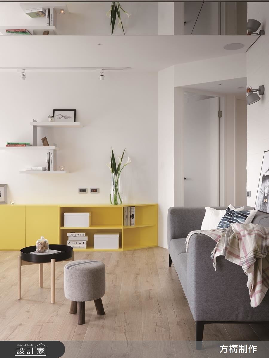 新成屋(5年以下)＿北歐風客廳案例圖片＿方構制作空間設計＿方構_09之12