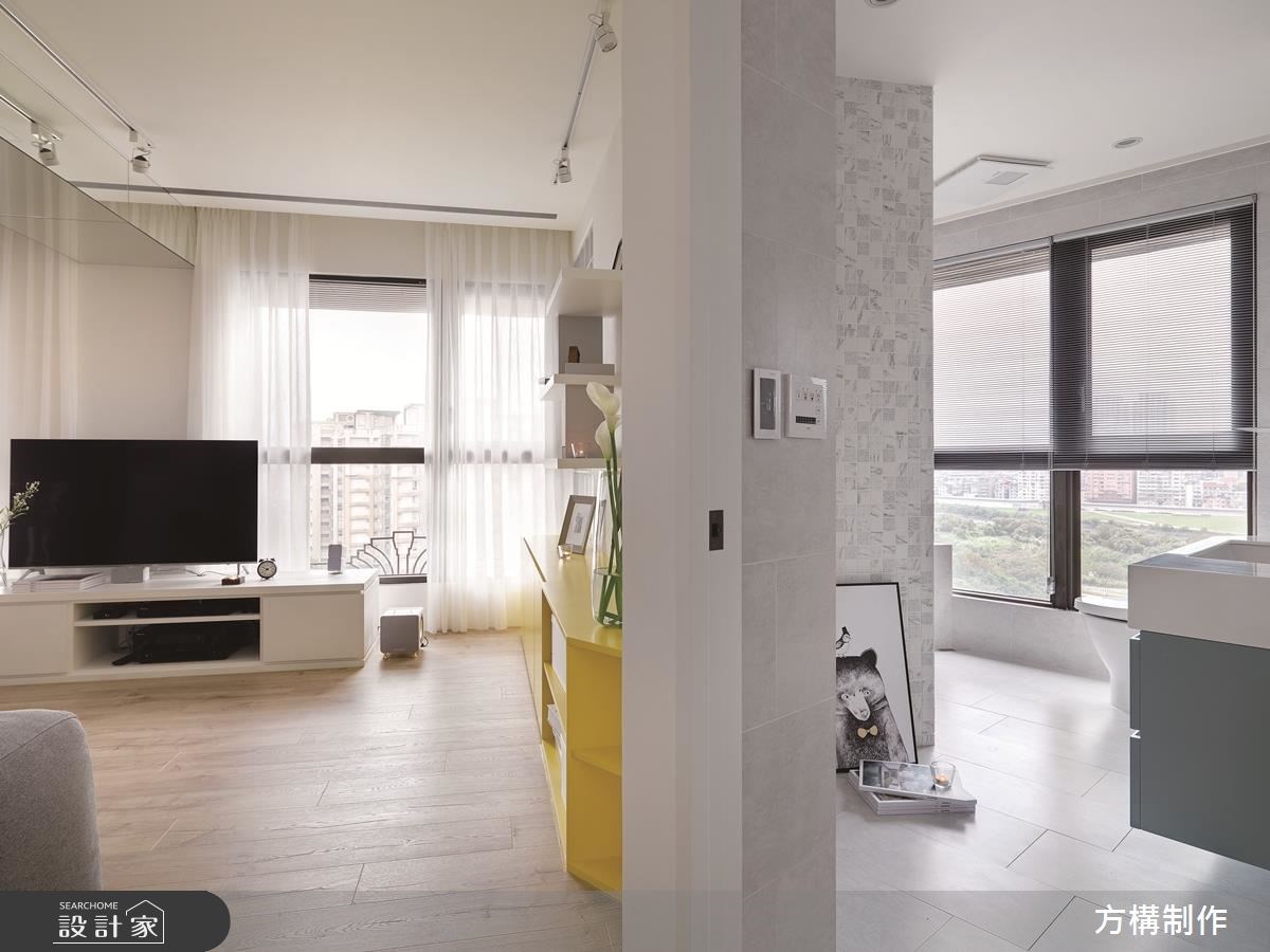新成屋(5年以下)＿北歐風客廳臥室案例圖片＿方構制作空間設計＿方構_09之17