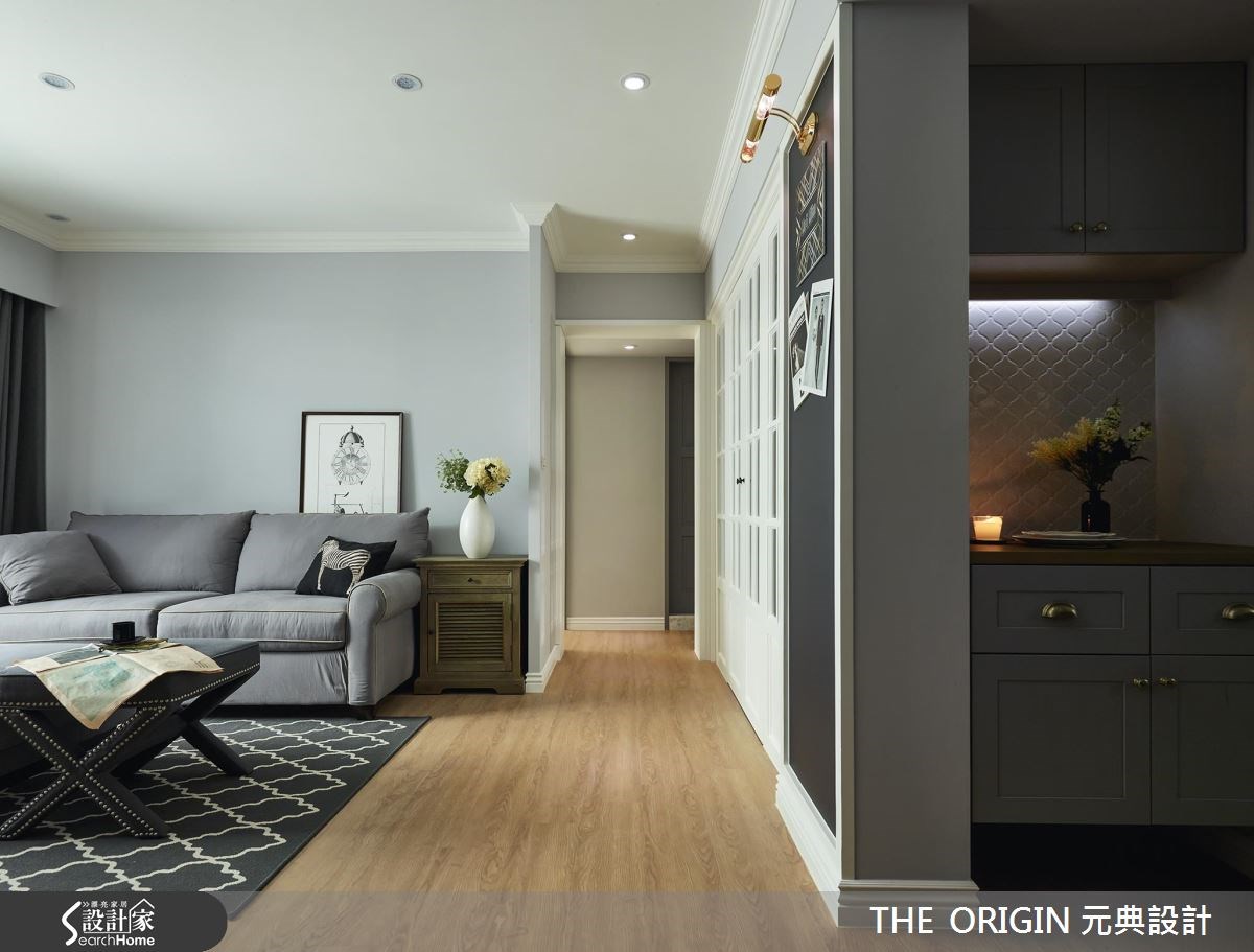 20坪老屋(16~30年)＿鄉村風客廳案例圖片＿THE ORIGIN 元典設計＿元典_05之7