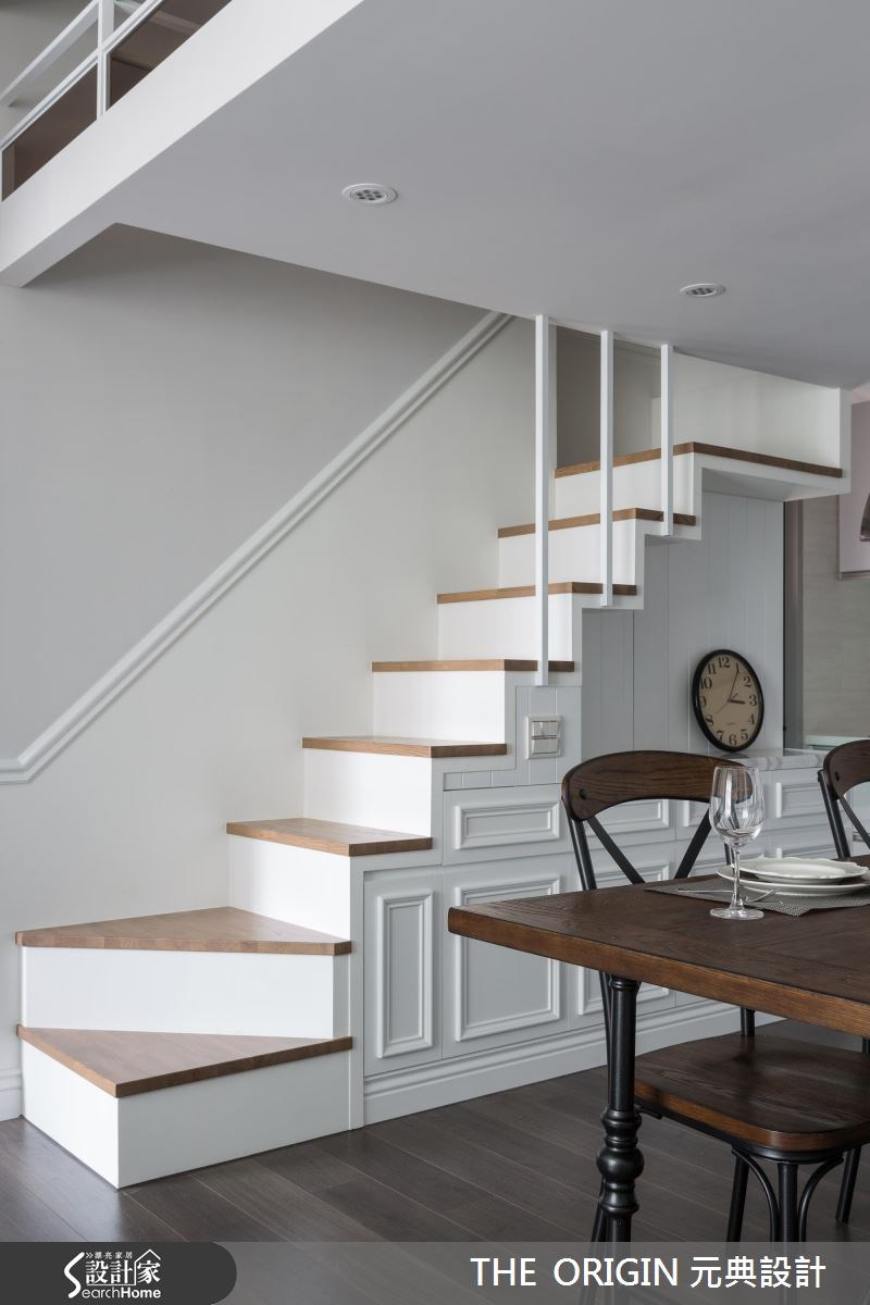 40坪新成屋(5年以下)＿新古典餐廳樓梯案例圖片＿THE ORIGIN 元典設計＿元典_06之7