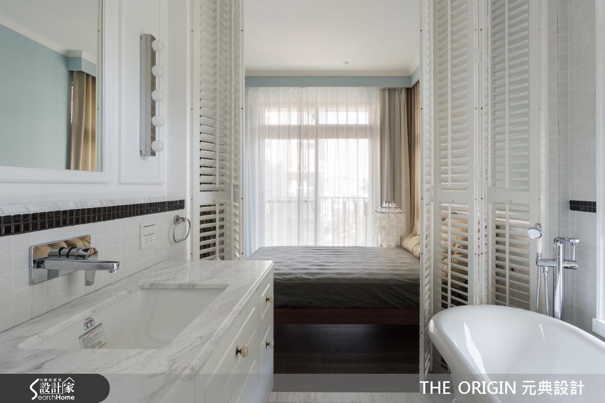 40坪新成屋(5年以下)＿新古典浴室案例圖片＿THE ORIGIN 元典設計＿元典_06之15