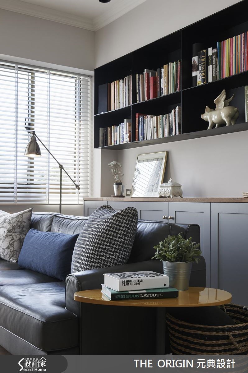 40坪中古屋(5~15年)＿鄉村風客廳案例圖片＿THE ORIGIN 元典設計＿元典_07之3
