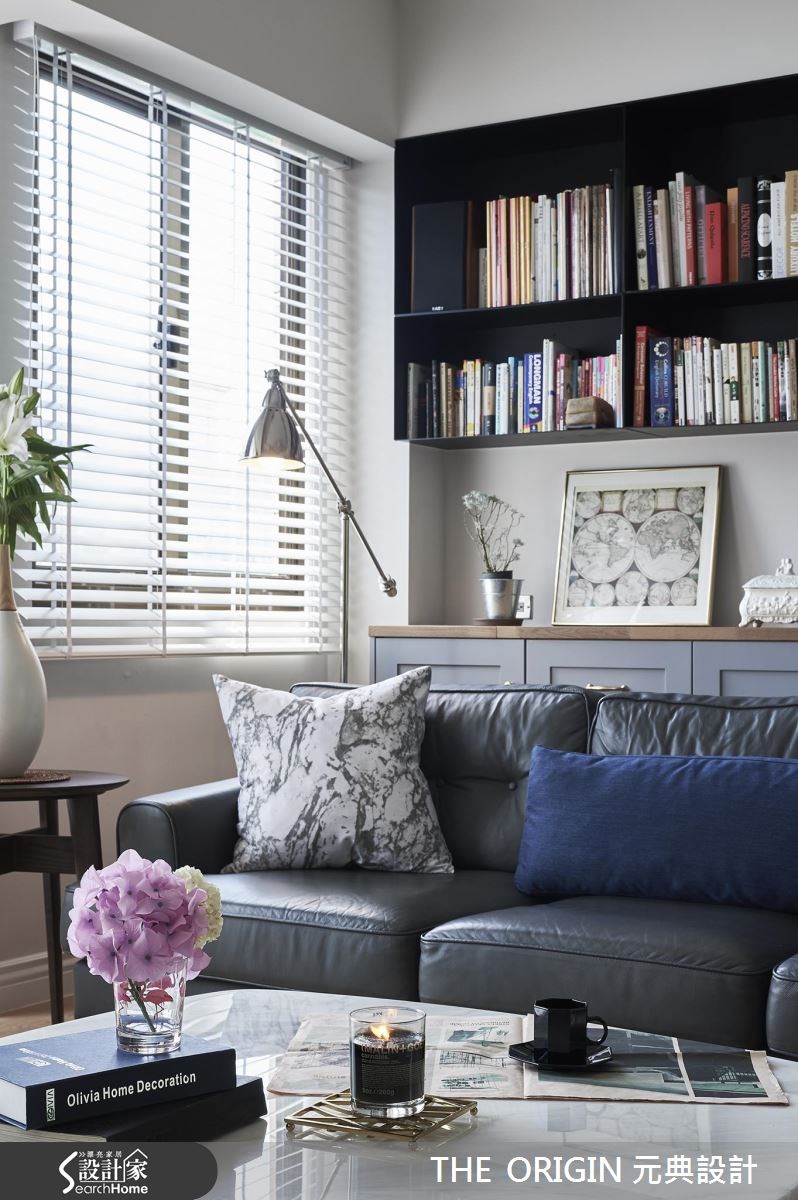 40坪中古屋(5~15年)＿鄉村風客廳案例圖片＿THE ORIGIN 元典設計＿元典_07之6