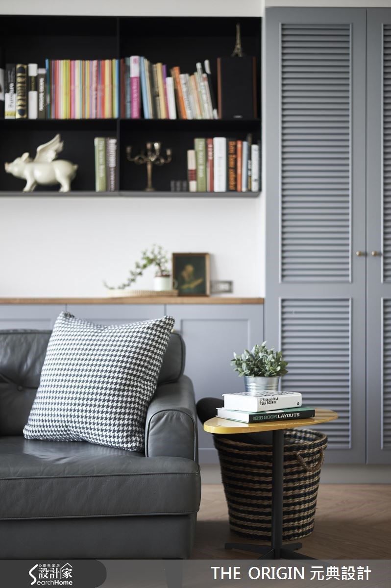 40坪中古屋(5~15年)＿鄉村風客廳案例圖片＿THE ORIGIN 元典設計＿元典_07之7