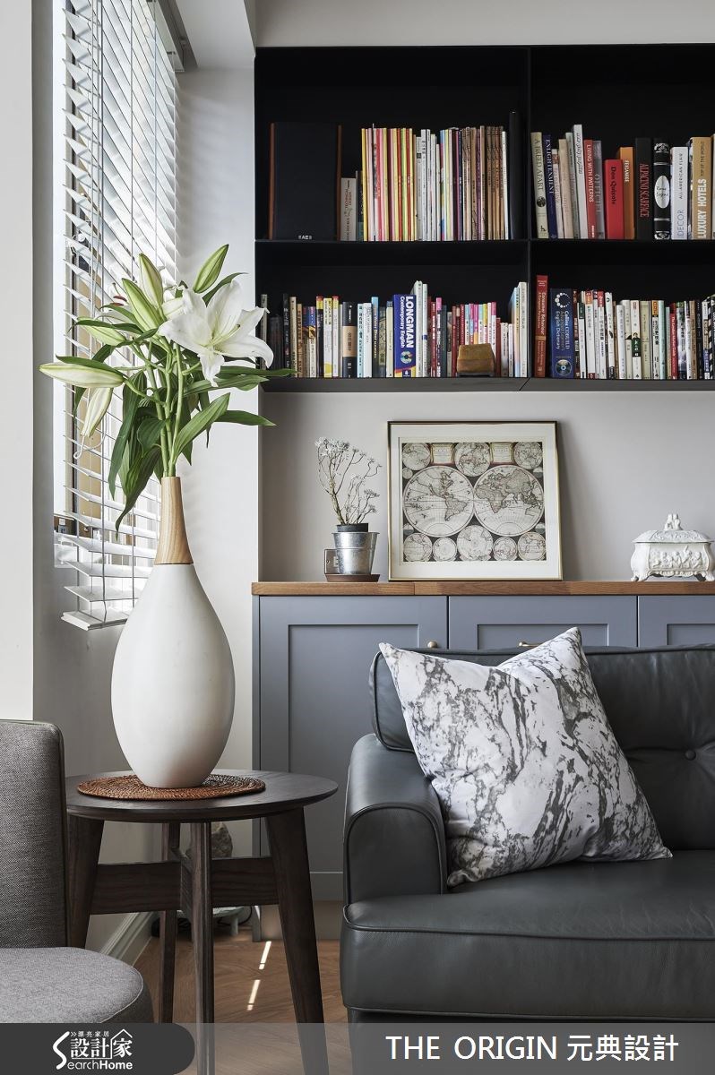 40坪中古屋(5~15年)＿鄉村風客廳案例圖片＿THE ORIGIN 元典設計＿元典_07之8