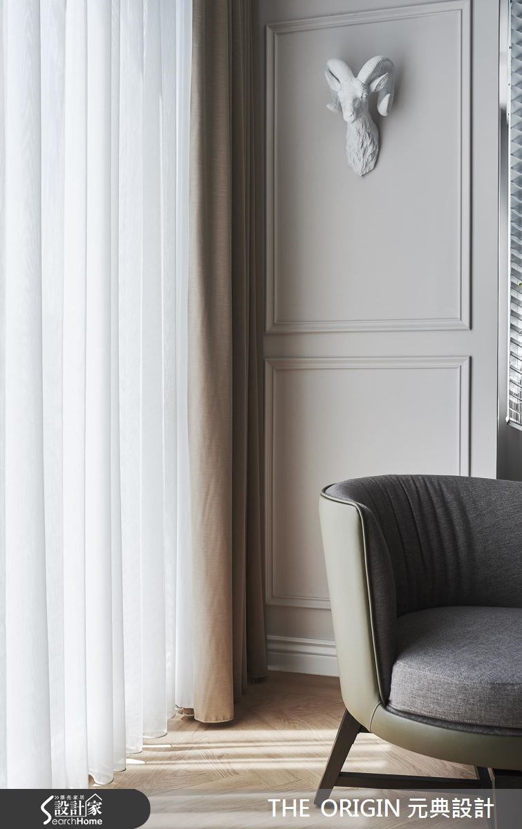 40坪中古屋(5~15年)＿鄉村風客廳案例圖片＿THE ORIGIN 元典設計＿元典_07之9