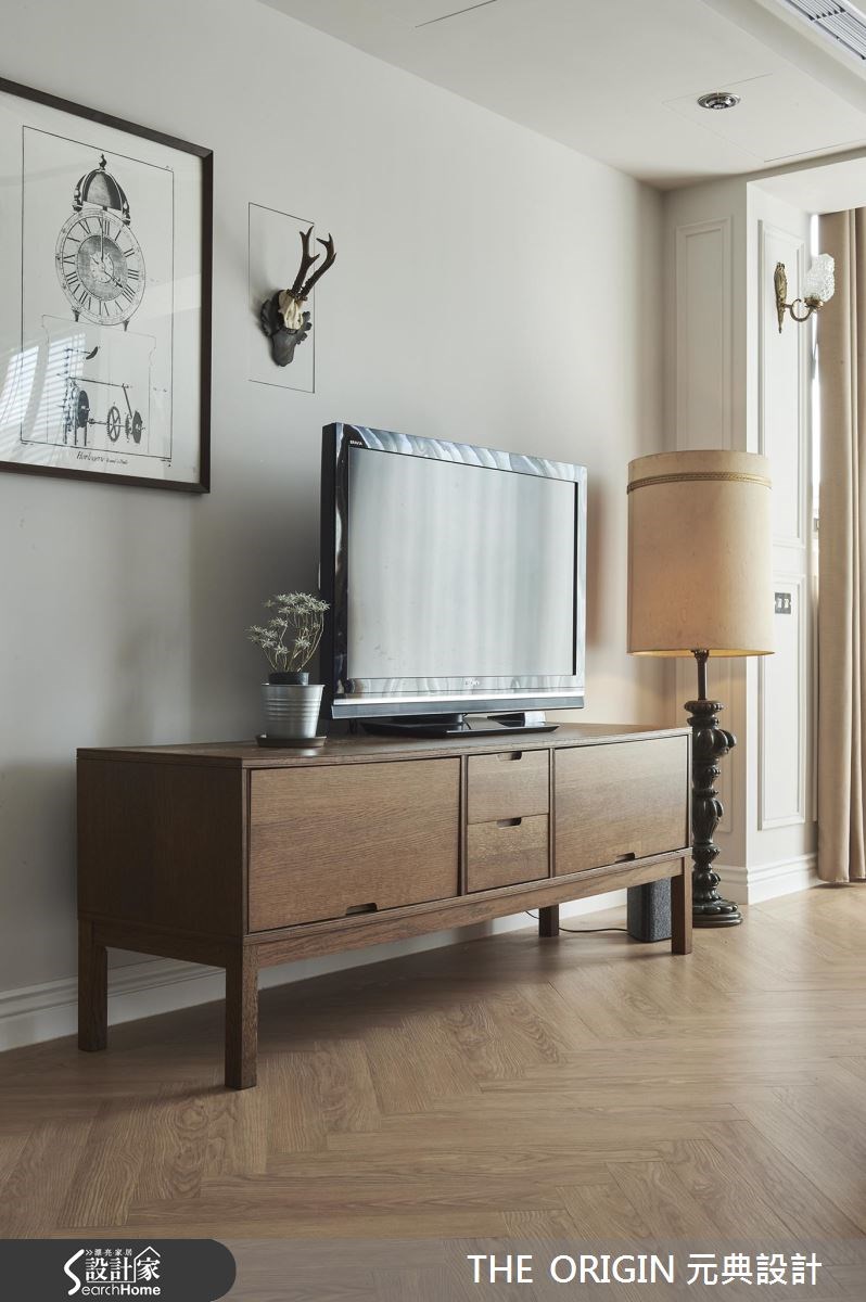 40坪中古屋(5~15年)＿鄉村風客廳案例圖片＿THE ORIGIN 元典設計＿元典_07之13