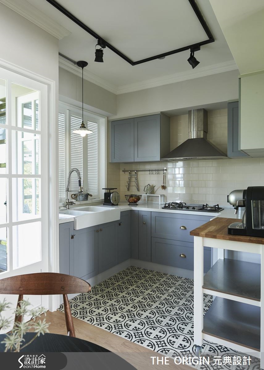 40坪中古屋(5~15年)＿鄉村風廚房案例圖片＿THE ORIGIN 元典設計＿元典_07之20
