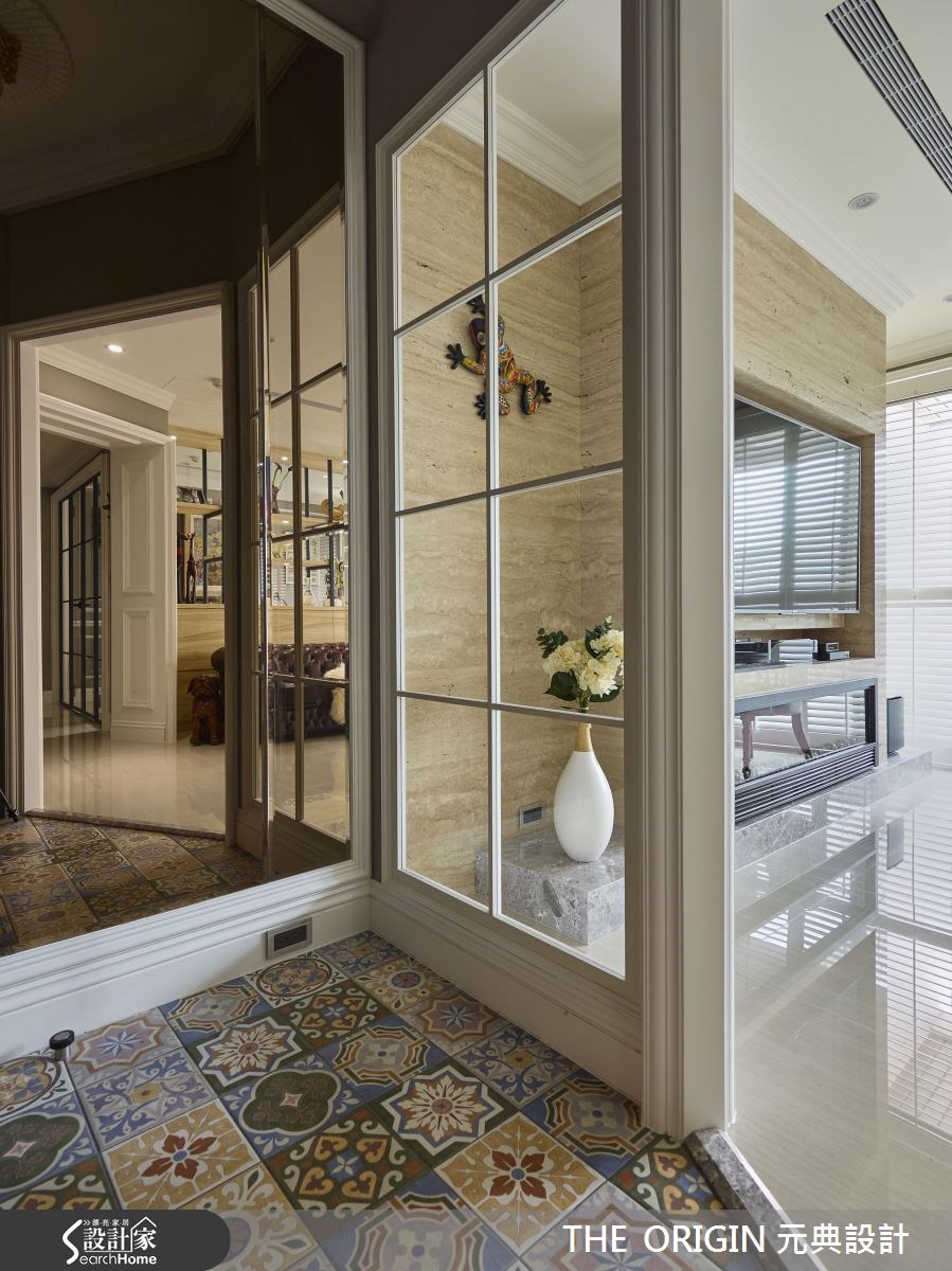 40坪新成屋(5年以下)＿美式風客廳案例圖片＿THE ORIGIN 元典設計＿元典_10之3