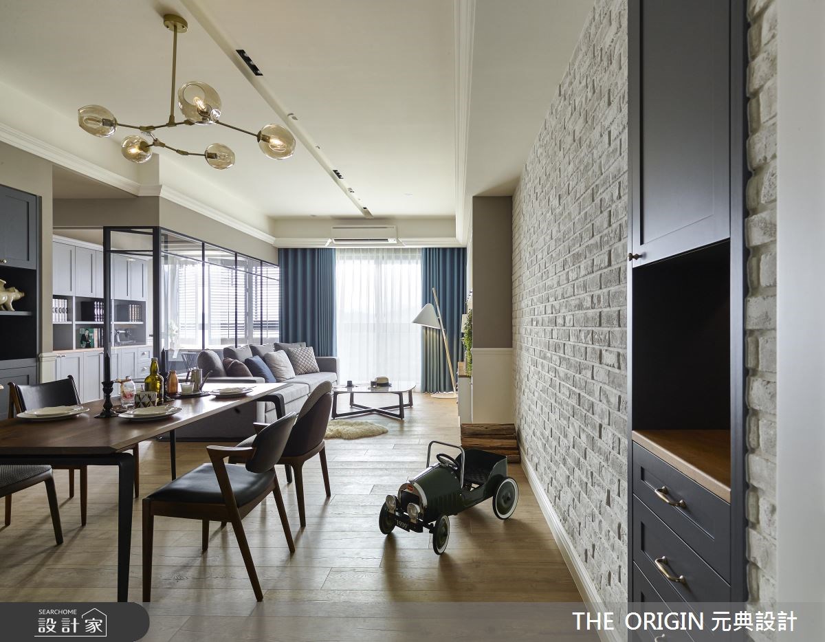 30坪新成屋(5年以下)＿鄉村風餐廳案例圖片＿THE ORIGIN 元典設計＿元典_11之2