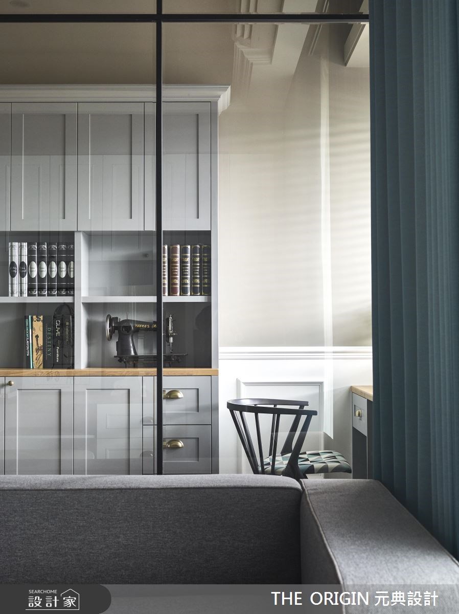 30坪新成屋(5年以下)＿鄉村風書房案例圖片＿THE ORIGIN 元典設計＿元典_11之10