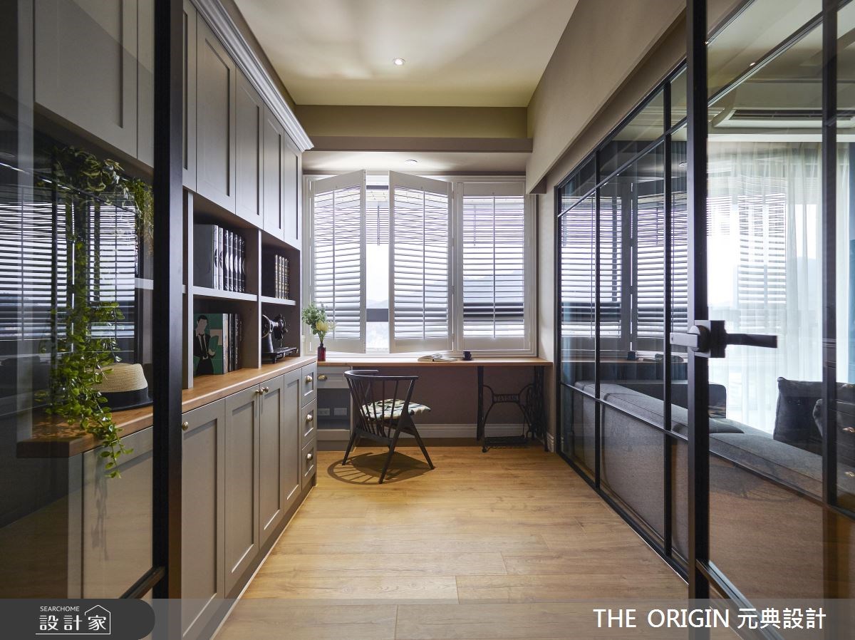 30坪新成屋(5年以下)＿鄉村風書房案例圖片＿THE ORIGIN 元典設計＿元典_11之11
