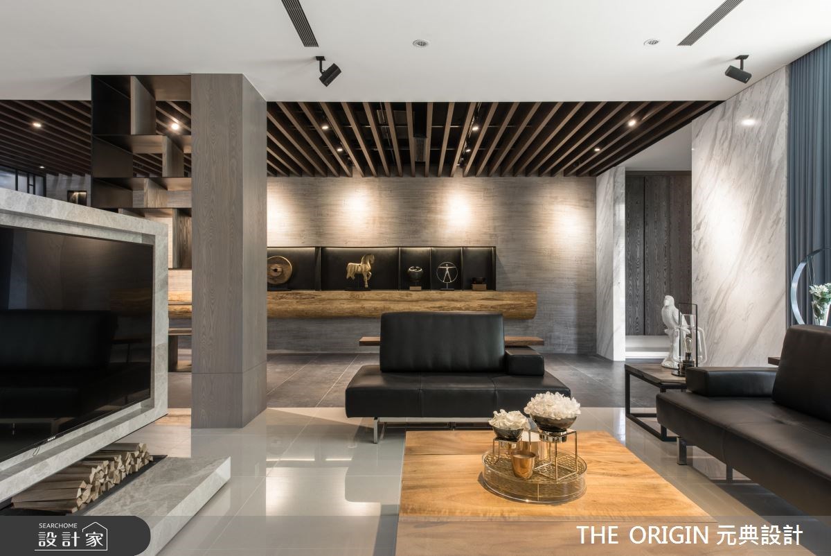 100坪新成屋(5年以下)＿人文禪風客廳案例圖片＿THE ORIGIN 元典設計＿元典_12之6