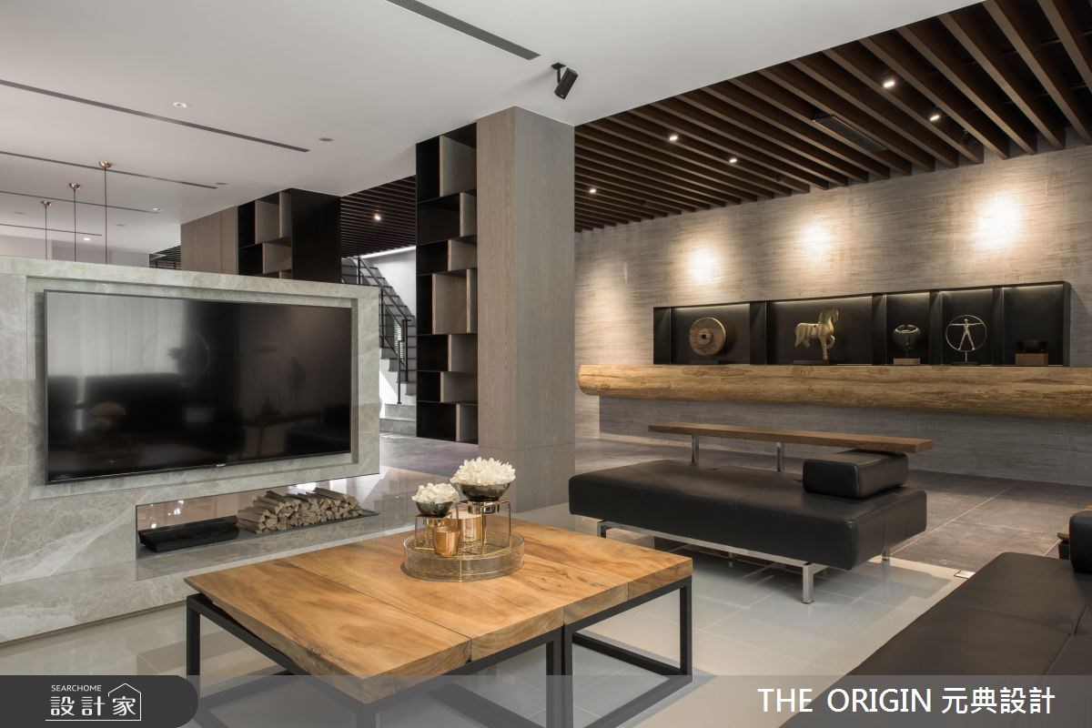 100坪新成屋(5年以下)＿人文禪風客廳案例圖片＿THE ORIGIN 元典設計＿元典_12之7