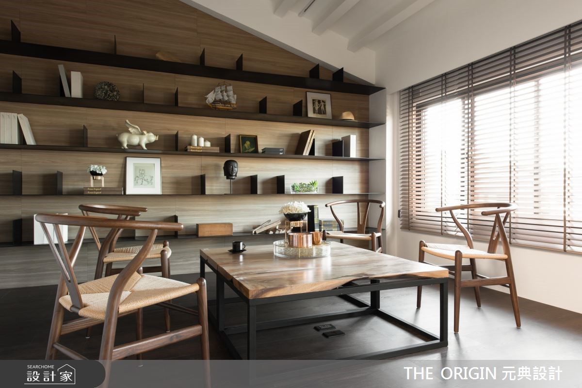 100坪新成屋(5年以下)＿人文禪風書房案例圖片＿THE ORIGIN 元典設計＿元典_12之32