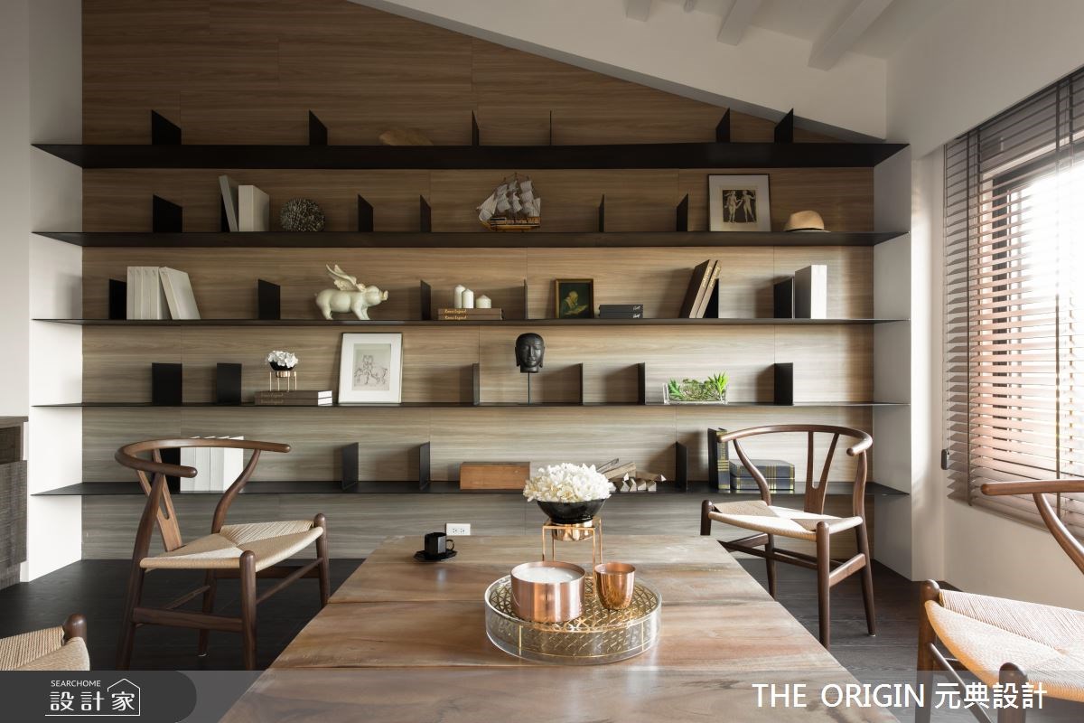 100坪新成屋(5年以下)＿人文禪風書房案例圖片＿THE ORIGIN 元典設計＿元典_12之33