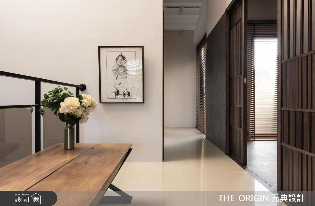 100坪新成屋(5年以下)＿人文禪風走廊案例圖片＿THE ORIGIN 元典設計＿元典_12之35