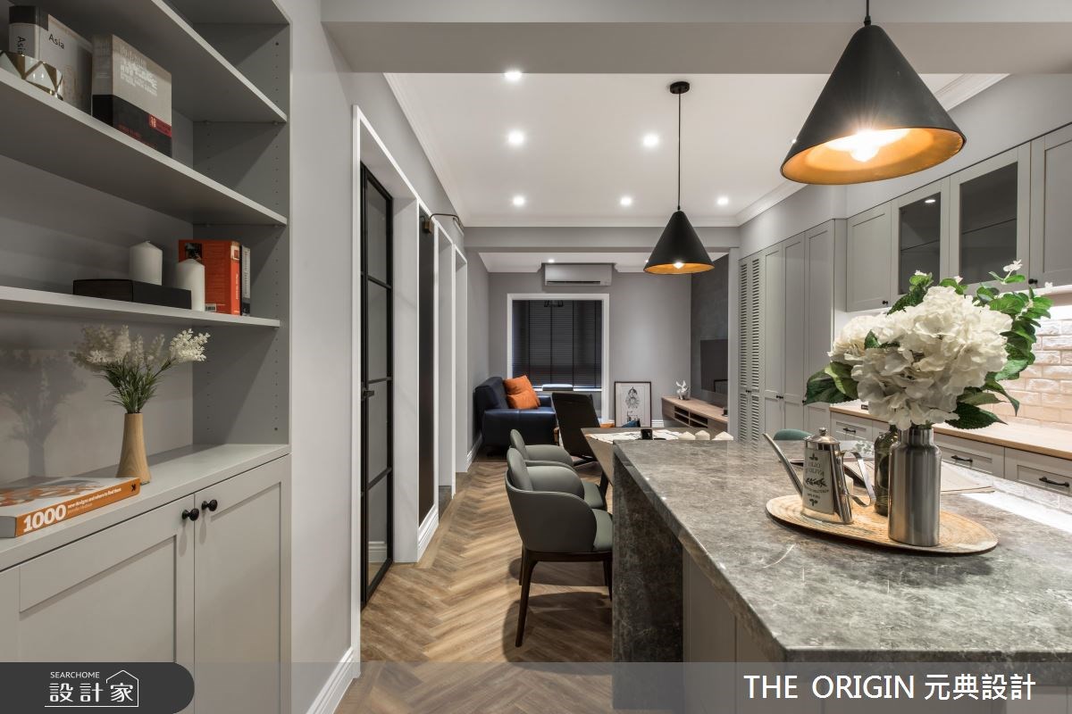 20坪老屋(16~30年)＿混搭風吧檯案例圖片＿THE ORIGIN 元典設計＿元典_13之6