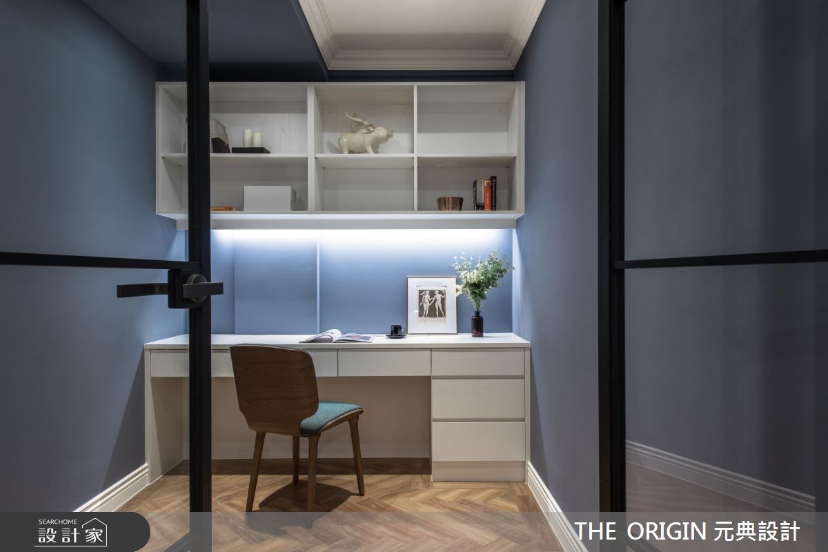 20坪老屋(16~30年)＿混搭風書房案例圖片＿THE ORIGIN 元典設計＿元典_13之10