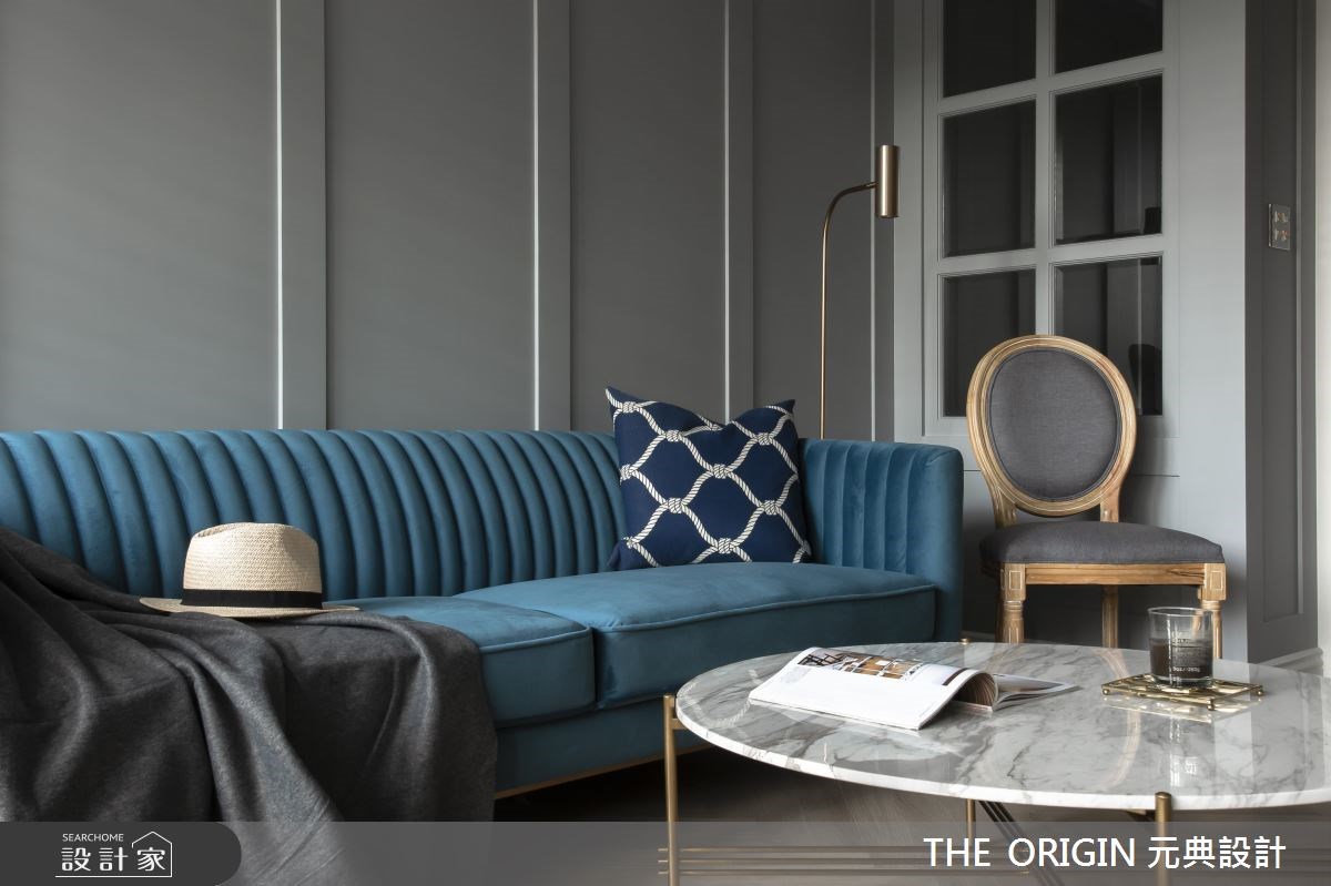 16坪新成屋(5年以下)＿北歐風客廳案例圖片＿THE ORIGIN 元典設計＿元典_16之5