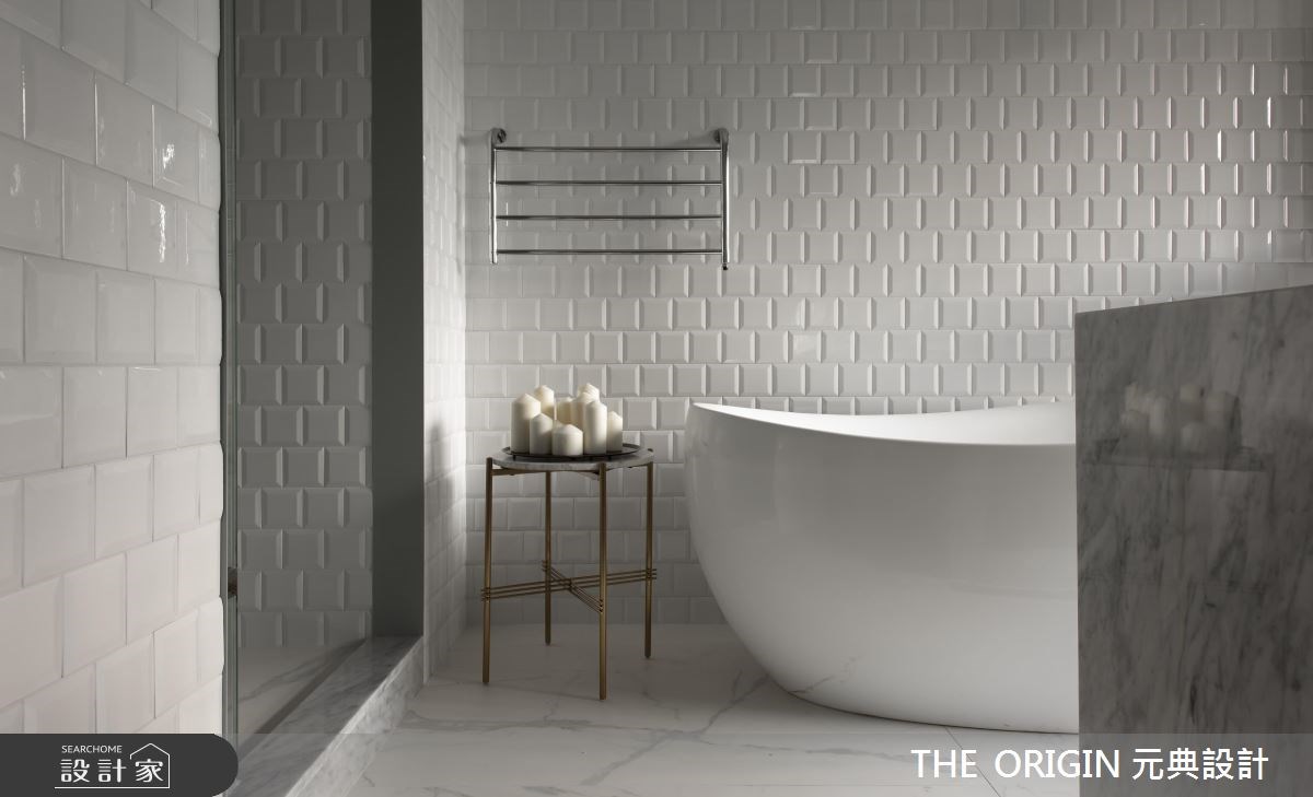 16坪新成屋(5年以下)＿北歐風浴室案例圖片＿THE ORIGIN 元典設計＿元典_16之16
