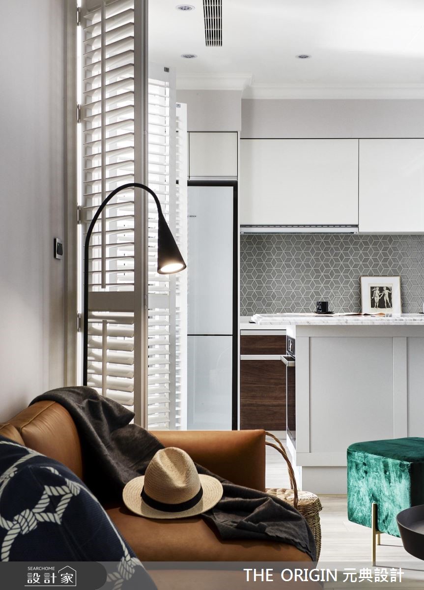 20坪新成屋(5年以下)＿北歐風客廳案例圖片＿THE ORIGIN 元典設計＿元典_17之5