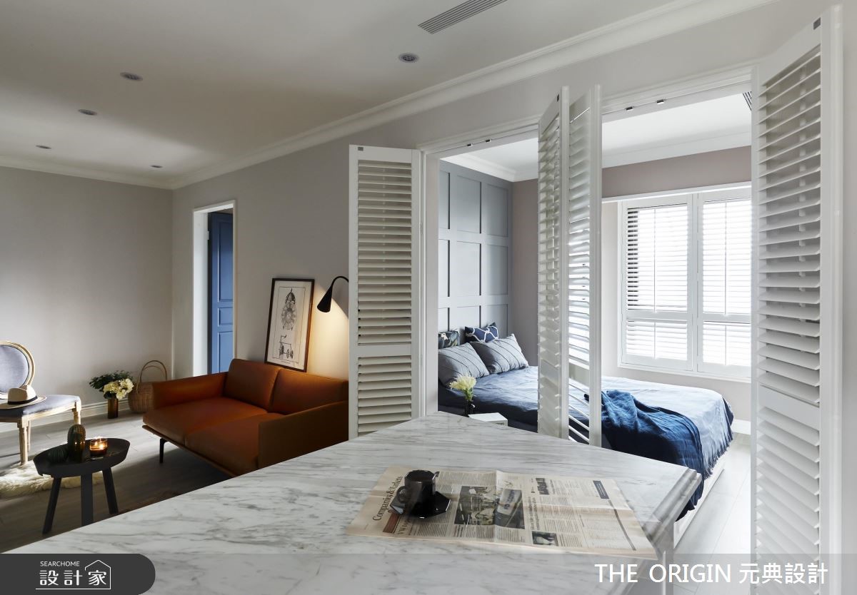 20坪新成屋(5年以下)＿北歐風客廳臥室案例圖片＿THE ORIGIN 元典設計＿元典_17之10