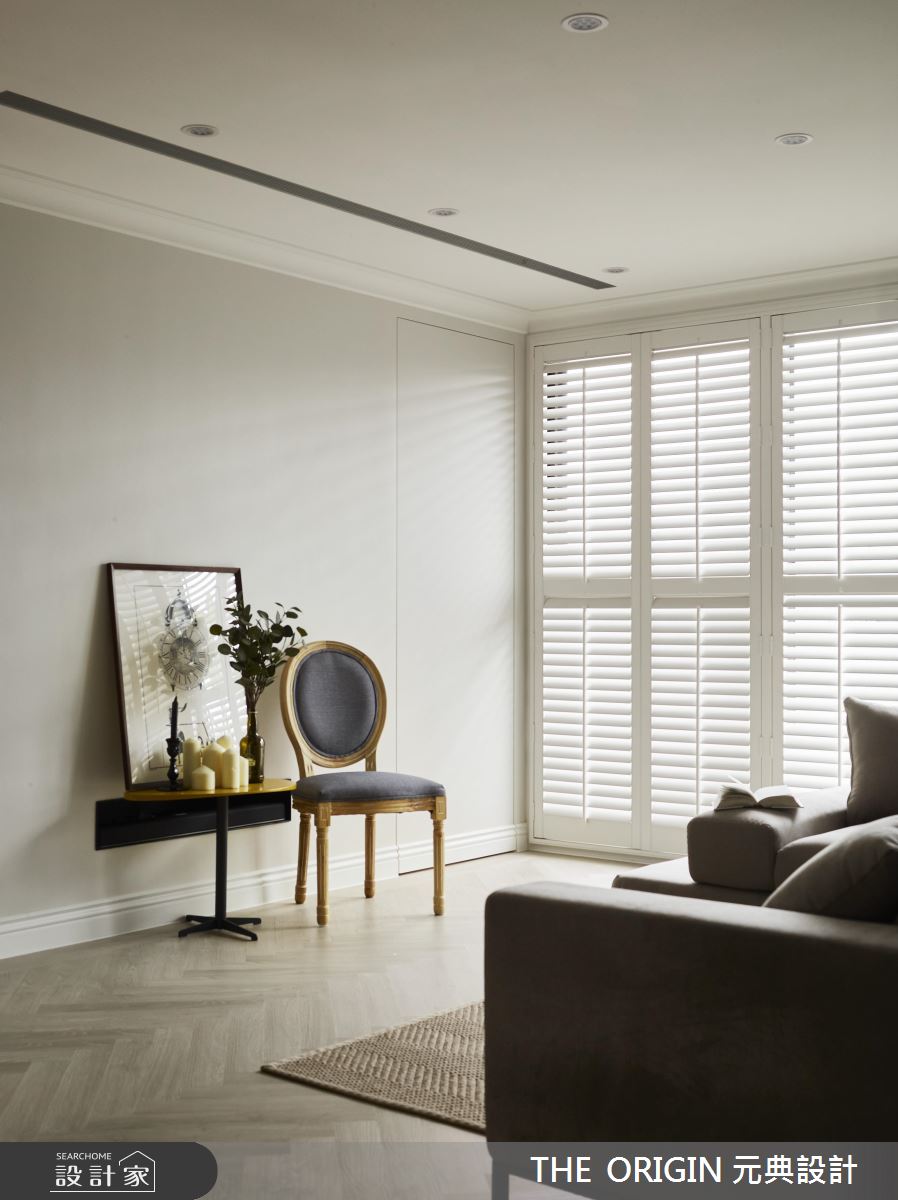 37坪新成屋(5年以下)＿美式風客廳案例圖片＿THE ORIGIN 元典設計＿元典_18之5