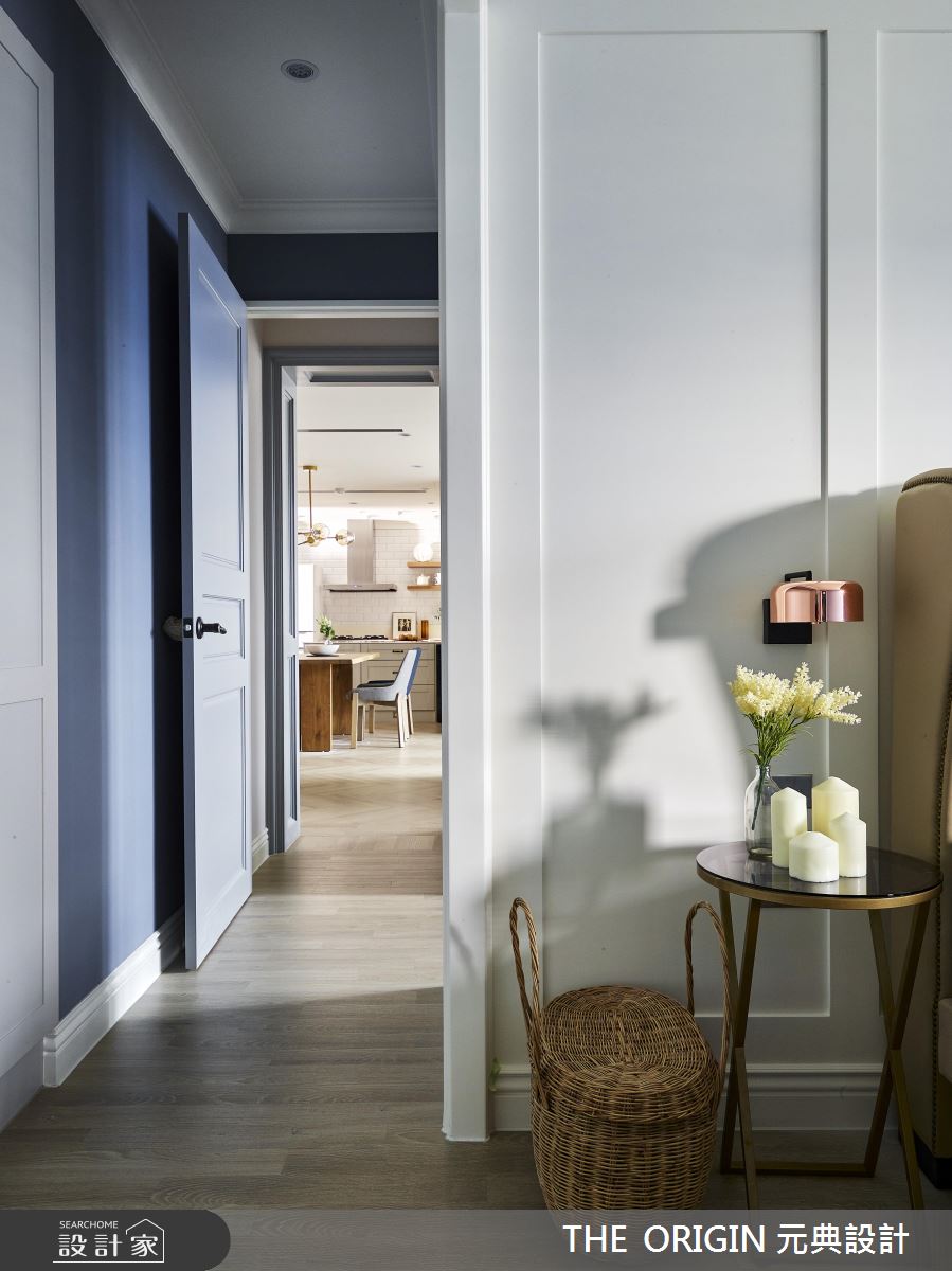 37坪新成屋(5年以下)＿美式風臥室走廊案例圖片＿THE ORIGIN 元典設計＿元典_18之15