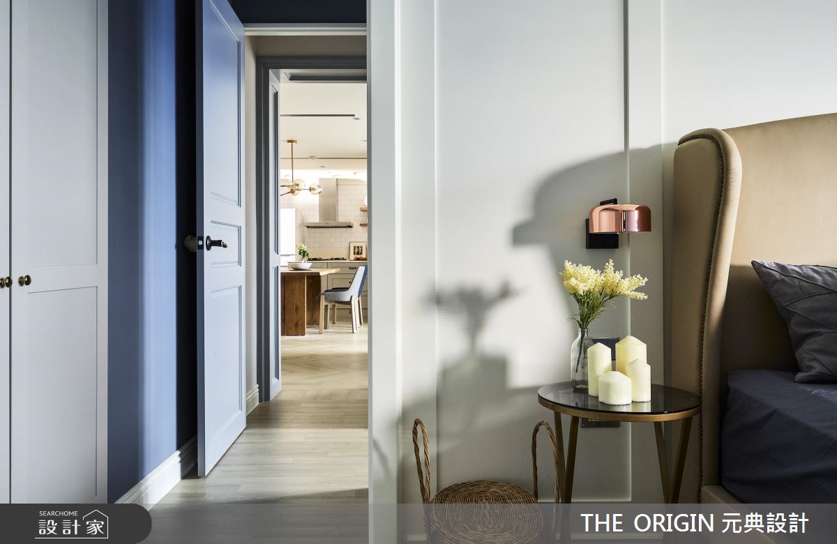 37坪新成屋(5年以下)＿美式風臥室走廊案例圖片＿THE ORIGIN 元典設計＿元典_18之16
