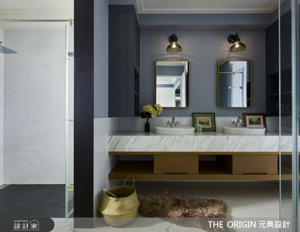 37坪新成屋(5年以下)＿美式風浴室案例圖片＿THE ORIGIN 元典設計＿元典_18之20