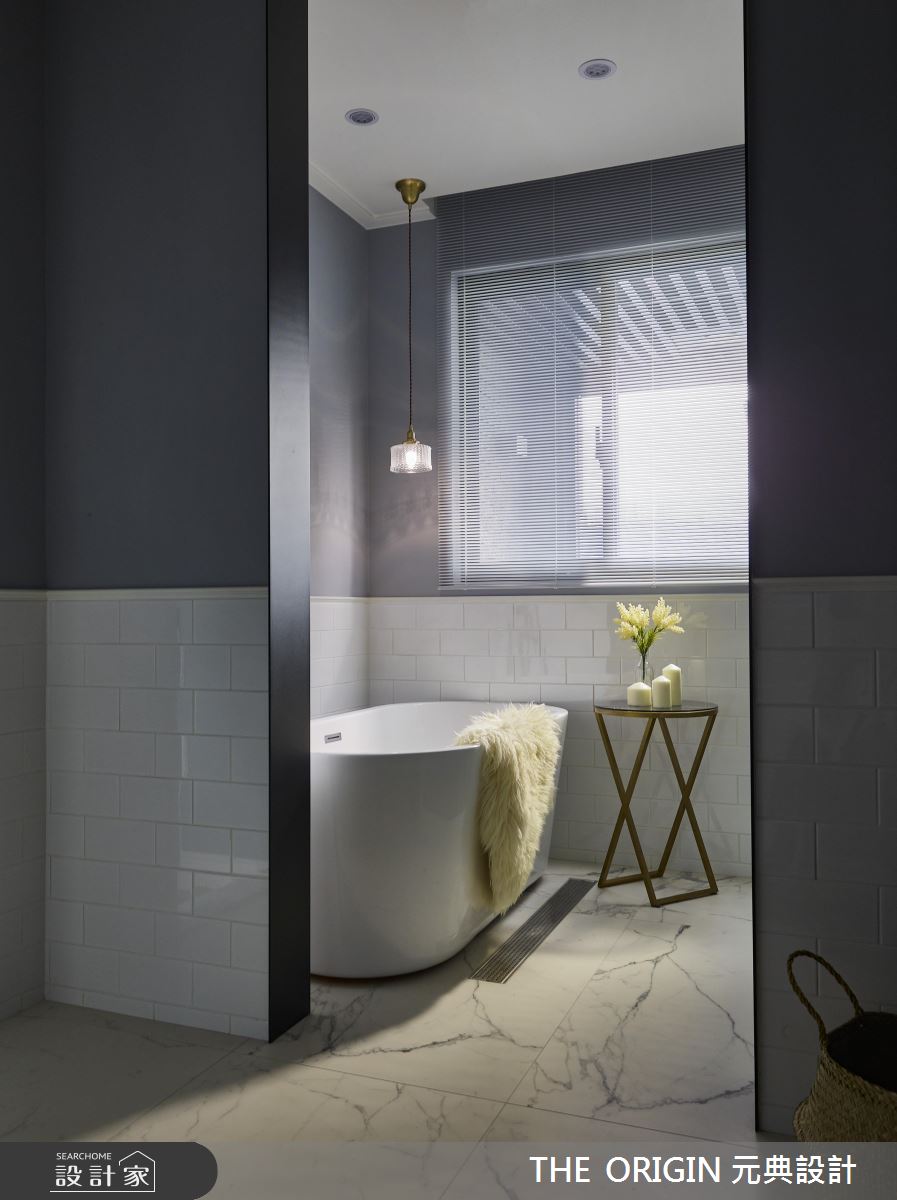 37坪新成屋(5年以下)＿美式風浴室案例圖片＿THE ORIGIN 元典設計＿元典_18之22