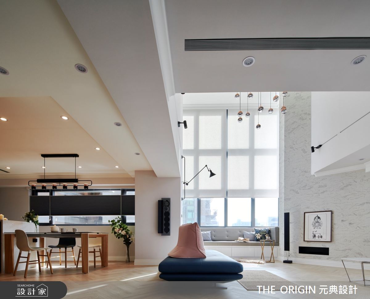 50坪老屋(16~30年)＿美式風客廳案例圖片＿THE ORIGIN 元典設計＿元典_19之6