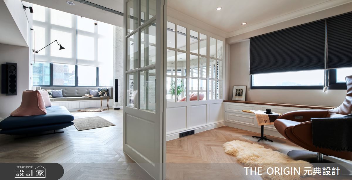 50坪老屋(16~30年)＿美式風客廳多功能室案例圖片＿THE ORIGIN 元典設計＿元典_19之14