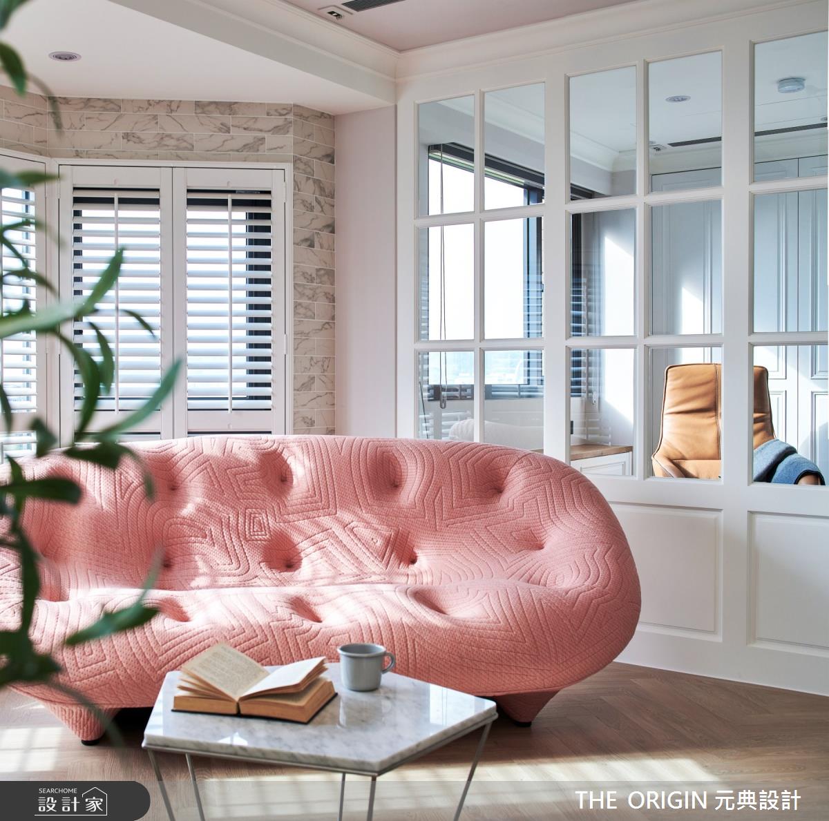 50坪老屋(16~30年)＿美式風客廳案例圖片＿THE ORIGIN 元典設計＿元典_19之4