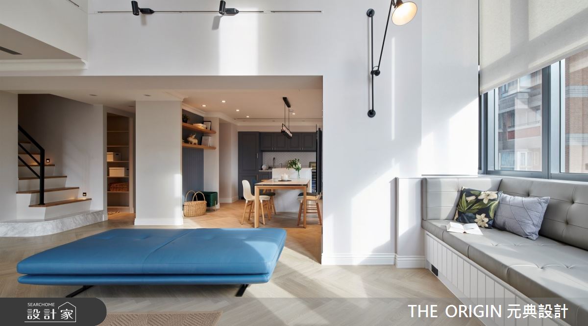 50坪老屋(16~30年)＿美式風客廳案例圖片＿THE ORIGIN 元典設計＿元典_19之8