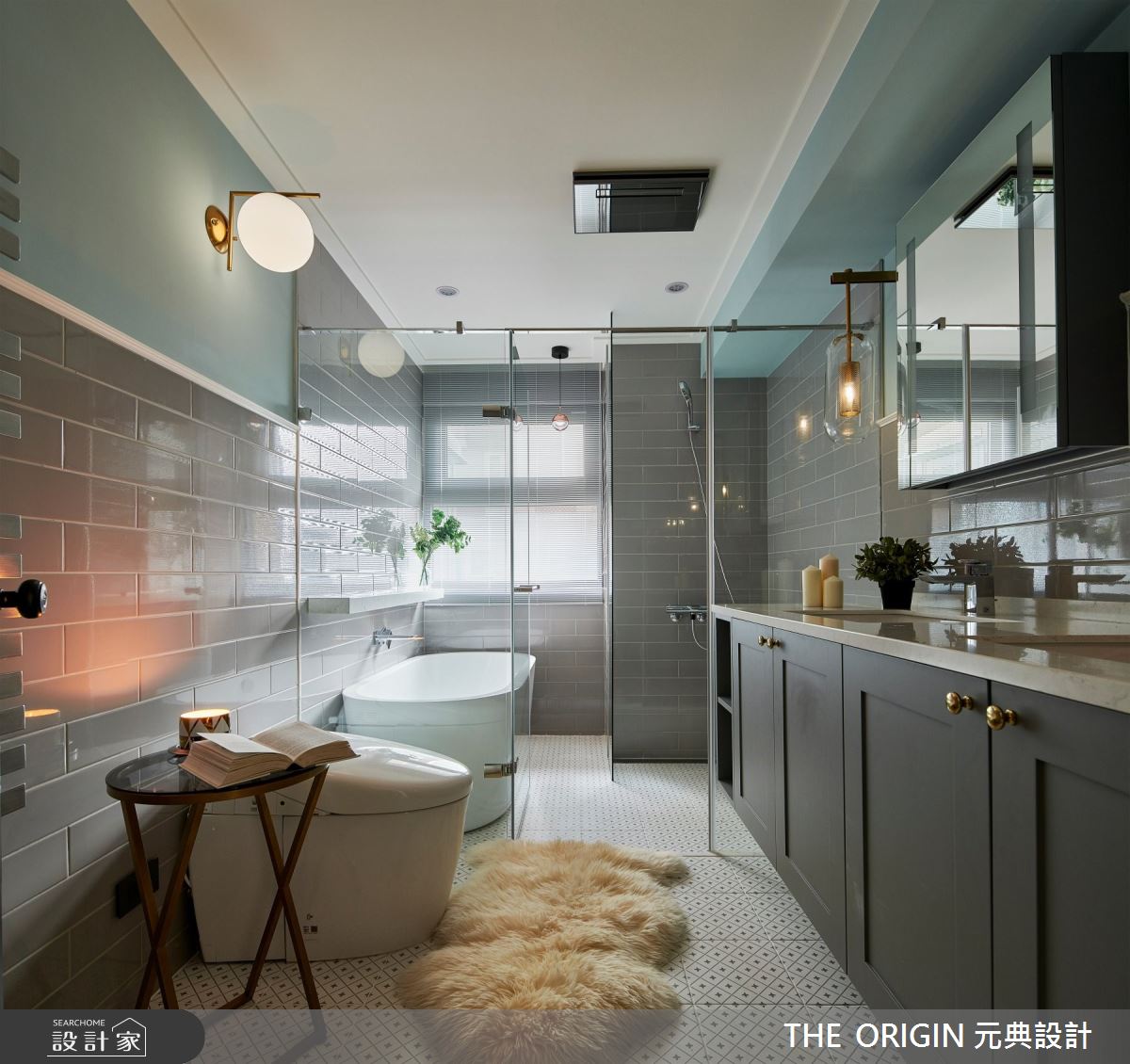 50坪老屋(16~30年)＿美式風浴室案例圖片＿THE ORIGIN 元典設計＿元典_19之16