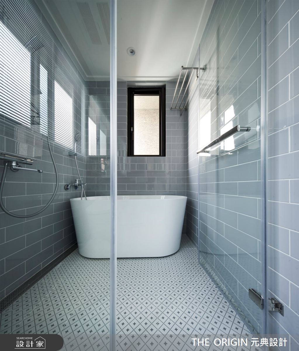 30坪新成屋(5年以下)＿美式風浴室案例圖片＿THE ORIGIN 元典設計＿元典_20之25