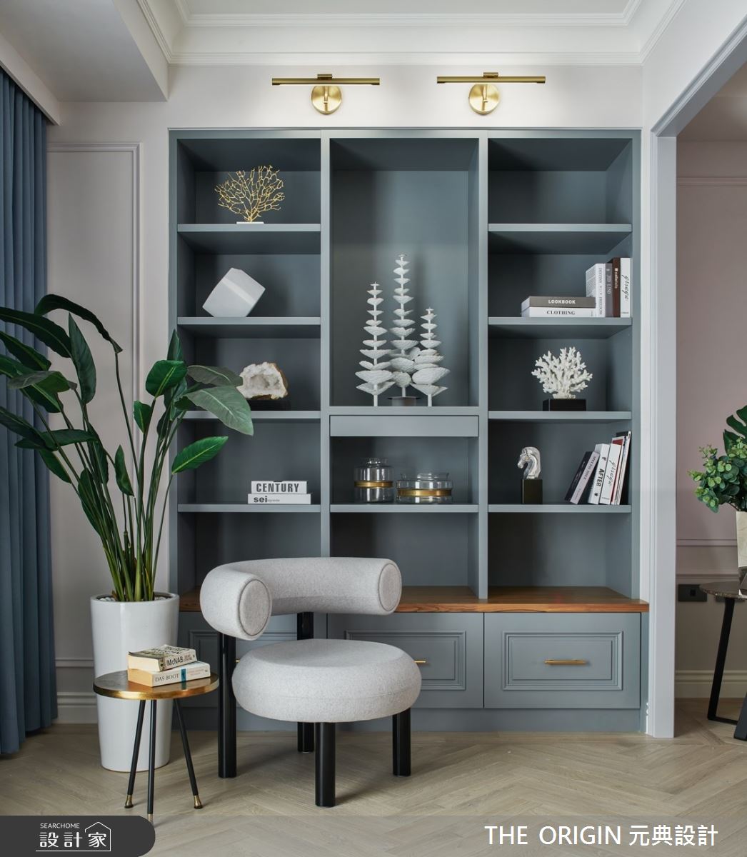 70坪新成屋(5年以下)＿美式風客廳案例圖片＿THE ORIGIN 元典設計＿元典_22之15