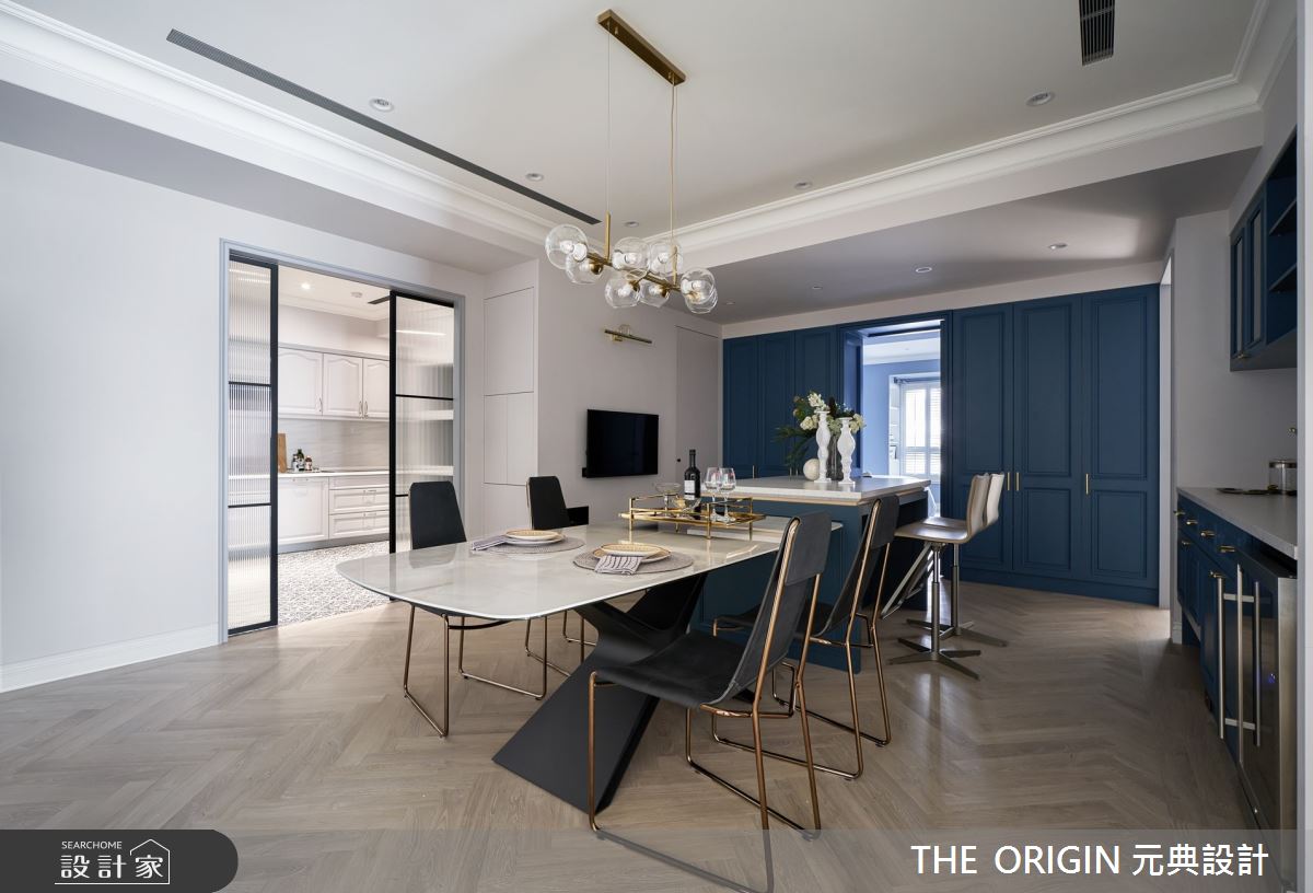 70坪新成屋(5年以下)＿美式風餐廳案例圖片＿THE ORIGIN 元典設計＿元典_22之6