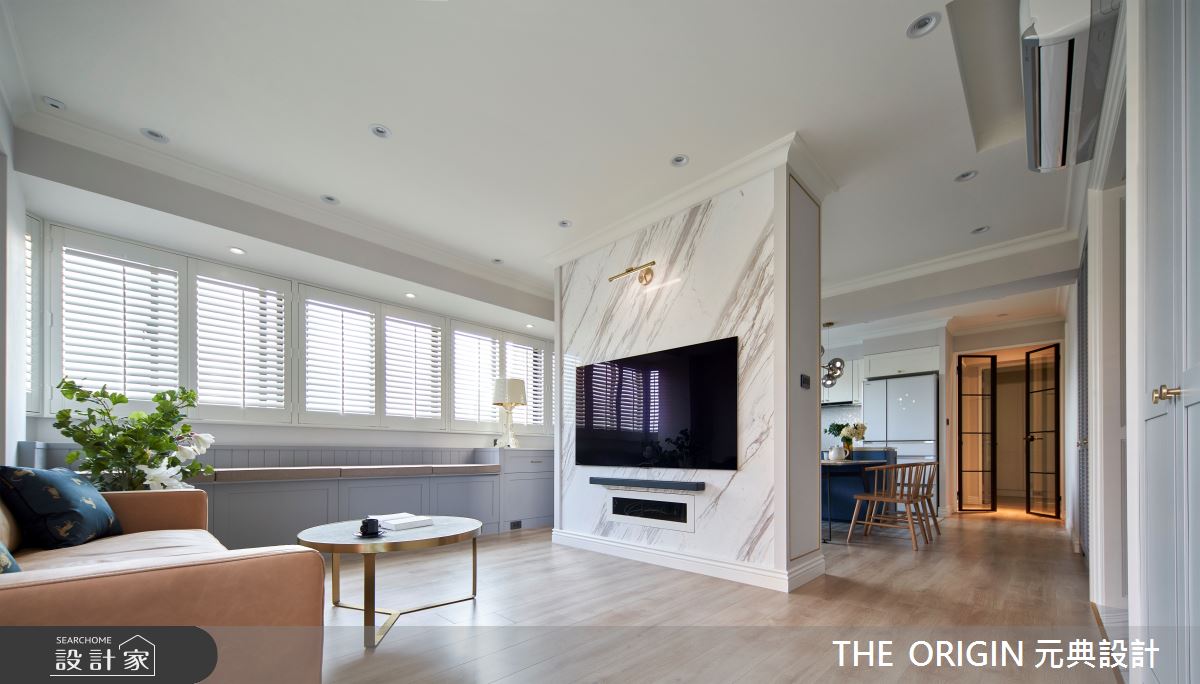 30坪老屋(16~30年)＿美式風客廳案例圖片＿THE ORIGIN 元典設計＿元典_23之7277