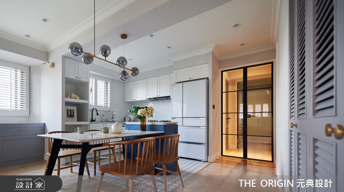 30坪老屋(16~30年)＿美式風餐廳廚房案例圖片＿THE ORIGIN 元典設計＿元典_23之8